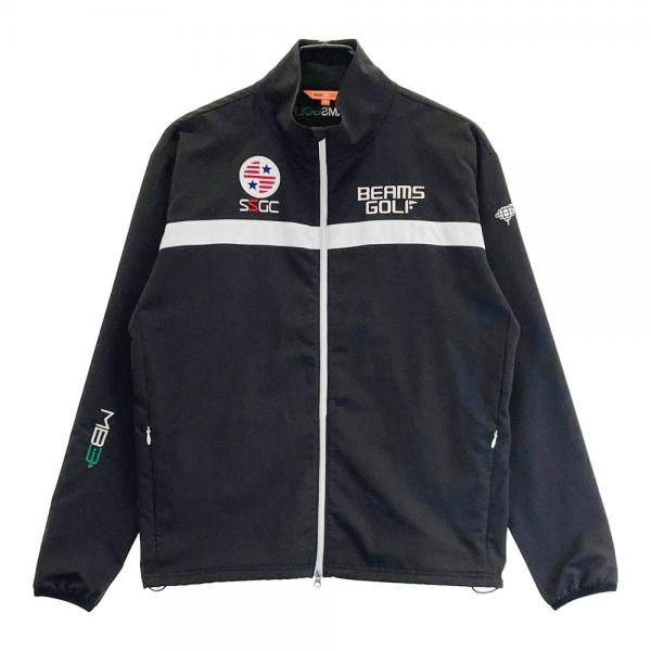 BEAMS GOLF メンズ ジャケット M 黒 BEAMS GOLF ビームスゴルフ ジップ ジャケット ブラック系