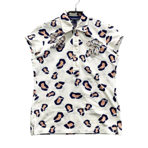 サイズ：40 ZOY ゾーイ 071602001 半袖ポロシャツ  ホワイト系 [240101416506] ゴルフウェア レディース ストスト サイズ：40 ZOY ゾーイ 071602001 半袖ポロシャツ ホワイト系