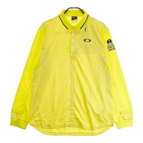 OAKLEY 長袖 ポロシャツ M OAKLEY 【新品】オークリー 長袖ポロシャツ 黒 ボタンダウン