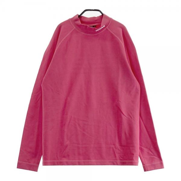 MUTA MARINE ムータマリン モックネック 長袖Tシャツ ピンク系