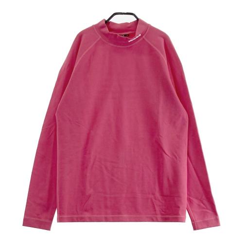 MUTA MARINE ムータマリン モックネック 長袖Tシャツ ピンク系