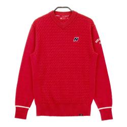 ニューバランス ゴルフ クルーネックセーター【レッド/５】美品！ 楽天市場】【P10倍】ニューバランス ゴルフウェア クルーネック