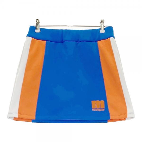 Munsingwear - coco 中古 マンシングウェア Munsing wear レディース スカート 9号 紫  パープル  薄手 一体型インナーパンツ付き Munsingwear - coco 中古 マンシングウェア Munsing wear