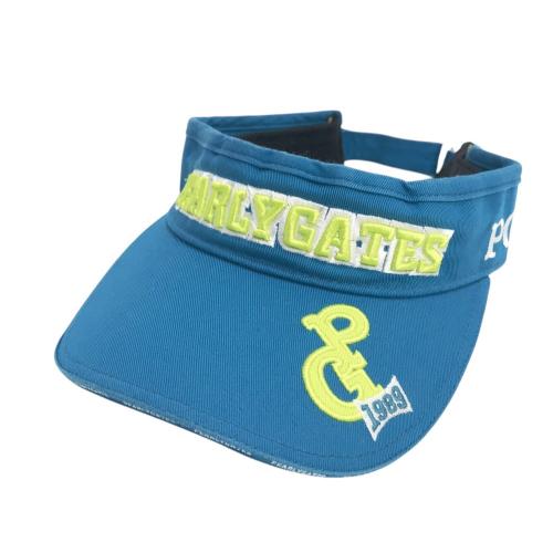 PGG PEARLY GATES パーリーゲイツ 2023年モデル サンバイザー ブルー系