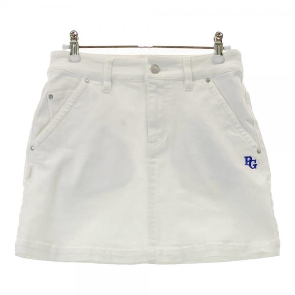 パーリーゲイツ 30周年記念 スカート ゴルフウェア ゴルフ女子白 S PEARLY GATES パーリーゲイツ 30周年モデル ストレッチ スカート