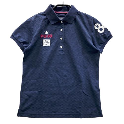 PEARLY GATES パーリーゲイツ メンズ ネイビー 半袖ポロシャツ サイズ