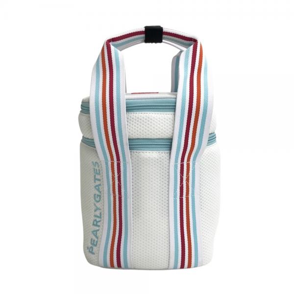 ○★新品未使用　PEARLY GATES　バニティタイプ　保冷バッグ　ネイビー 楽天市場】パーリーゲイツ PEARLY GATES バニティ型 ワイド保冷