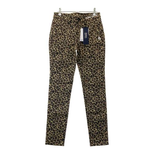 新品タグ付き【パーリーゲイツ】ストレッチ ペイントカモ柄 ロングパンツ6(XL) C/Peストレッチドビーツイルパンツ ＜ミニドット柄＞ | PEARLY