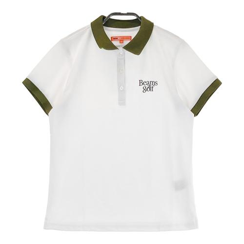 BEAMS GOLF ホワイトポロシャツ BEAMS GOLF ビームスゴルフ 2024年モデル 半袖ポロシャツ