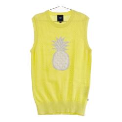 未使用　Callaway キャロウェイ ベスト 黄 ボアベストゴルフウェア 未使用 Callaway キャロウェイ ベスト 黄 ボアベストゴルフ