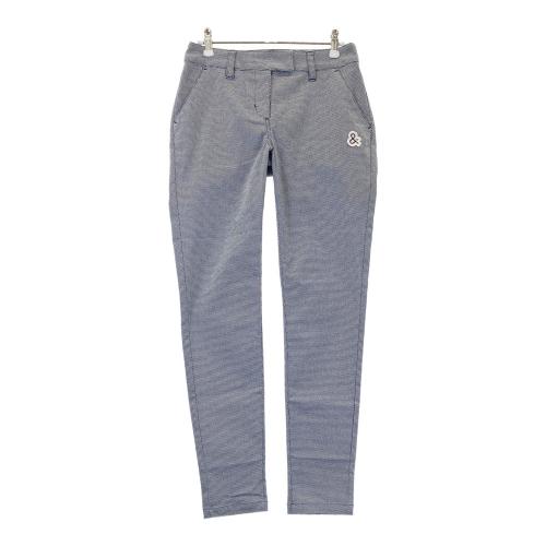 AND PER SE アンパスィ ; ナイロン ロングパンツ ネイビー系 サイズ：M