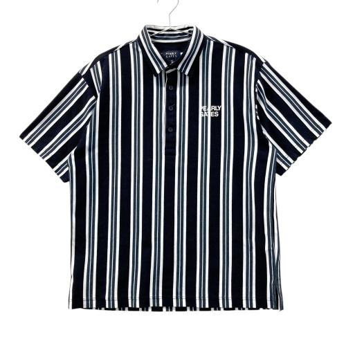 PEARLY GATES パーリーゲイツ 半袖ポロシャツ ストライプ柄