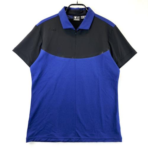 DESCENTE GOLF デサントゴルフ ウール混ハーフジップ ニットセーター