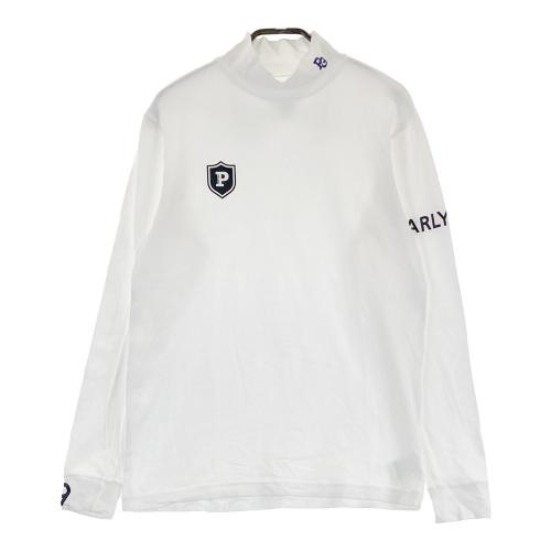 PEARLY GATES パーリーゲイツ 袖ロゴ ハイネック長袖Tシャツ