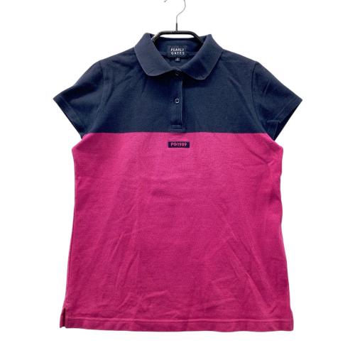 PEARLY GATES パーリーゲイツ 半袖ポロシャツ ネイビー系 サイズ