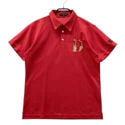 Dance With Dragon ダンスウィズドラゴン ゴルフポロシャツ DANCE WITH DRAGON(ダンスウィズドラゴン) ポロシャツ｜中古