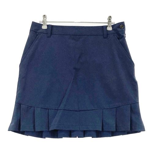 BLACK&WHITE ブラックアンドホワイト プリーツスカート ネイビー系