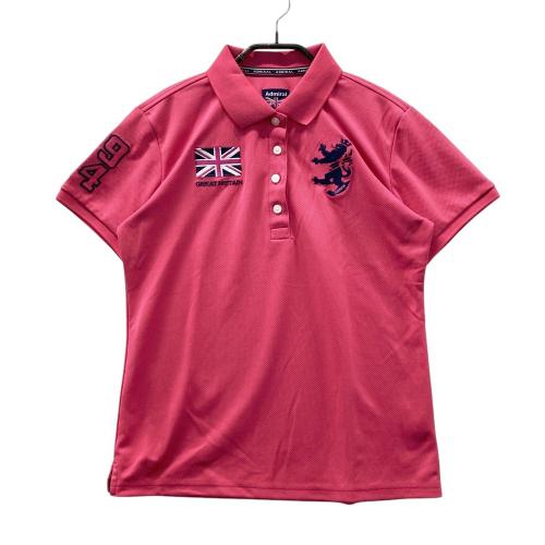 ADMIRAL アドミラル ニットメッシュ ジップパーカー ピンク系 サイズ