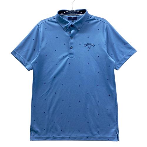 美品　キャロウェイ　ボタンダウン半袖シャツ　LL 美品 キャロウェイ Callaway 半袖シャツ サイズＬＬ ボタンダウン オフ