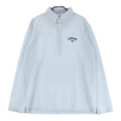 大人気のCallaway 水色 ストライプ ポロシャツ 大人気のCallaway 水色 ストライプ ポロシャツ Amazon