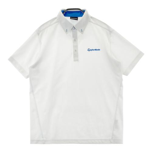 テーラーメイドゴルフ　半袖ポロシャツ　ホワイト 楽天市場】テーラーメイド TaylorMade ゴルフウェア ポロシャツ