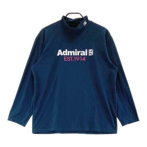 ADMIRAL アドミラル 長袖 シャツ ブラック LL プリント ロゴ ゴルフ ADMIRAL アドミラル 長袖 シャツ ブラック LL プリント ロゴ ゴルフ