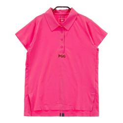 パーリーゲイツレディースポロシャツサイズ0 パーリーゲイツ レディース ポロシャツ【ボーダー/2】美品