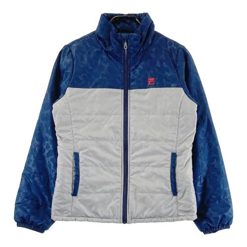 FILA GOLF フィラゴルフ IK4AL280 中綿 ジップジャケット 総柄