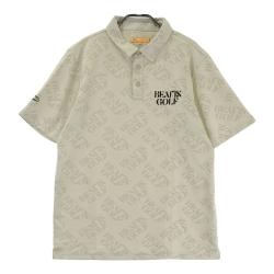 【未着用】 BEAMS GOLF メンズ 半袖 ニットシャツ S 未着用】 BEAMS GOLF メンズ 半袖 ニットシャツ S
