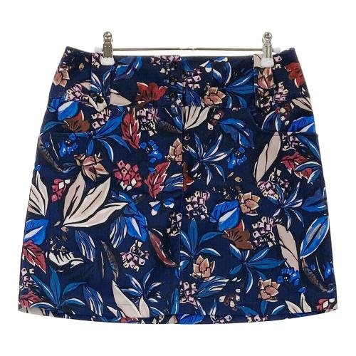 キャロウェイ ダウン スカート ボタニカル Lサイズ CALLAWAY キャロウェイ スカート ボタニカル柄 ネイビー系