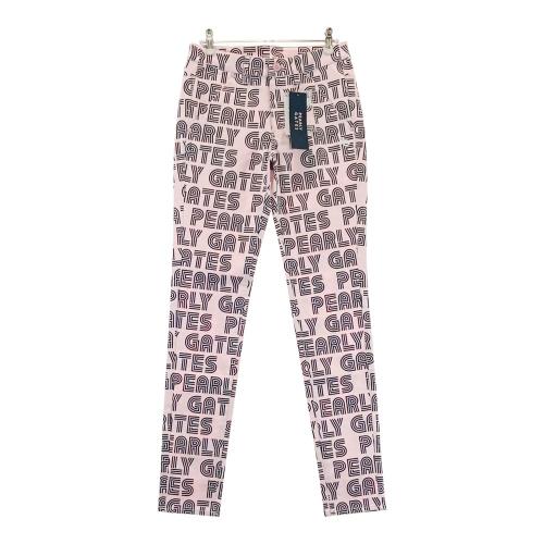 PEARLY GATES パーリーゲイツ ストレッチスカート ロゴ柄 ピンク系