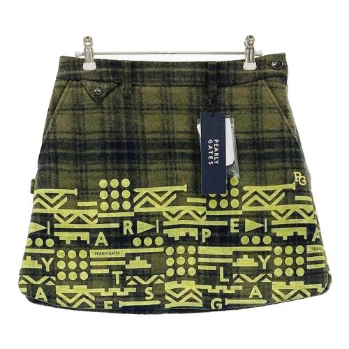 PEARLY GATES チェック柄スカート　サイズ1　パーリーゲイツ 新品⛳️ パーリーゲイツ プリーツ スカート サイズ1 サイズ：1