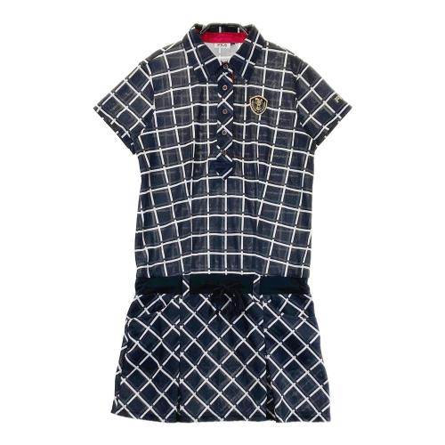 【新品未使用】FILA GOLF チェック柄 ポロワンピース ブラック L 1-240101535473-m-01-pl.jpg