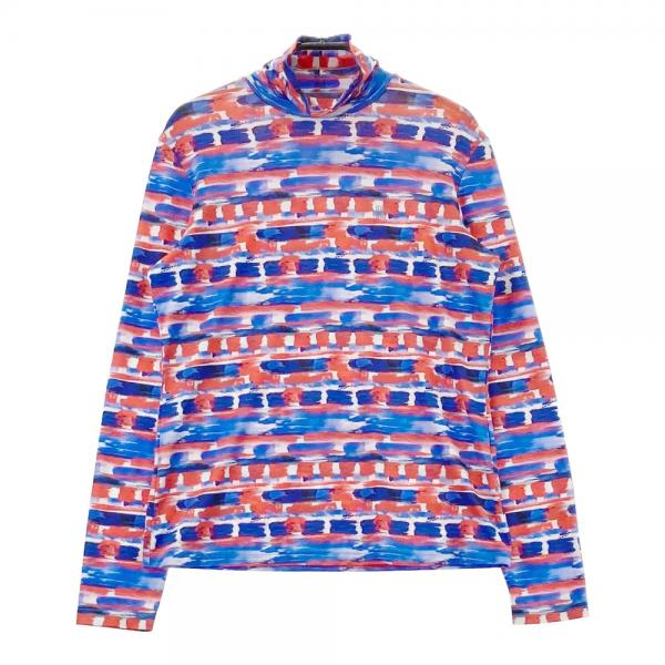 【新品】LANVIN SPORT ゴルフ 長袖 ハイネック LANVIN SPORT ハイネック長袖シャツ【ストレッチ/防風/UV