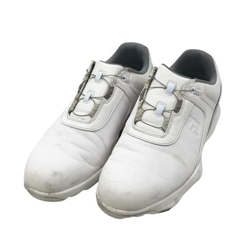 新品 フットジョイ FootJoy ゴルフシューズ 55522J ホワイト 27 FOOT JOY フットジョイ 55522J TOUR ALPHA ゴルフシューズ