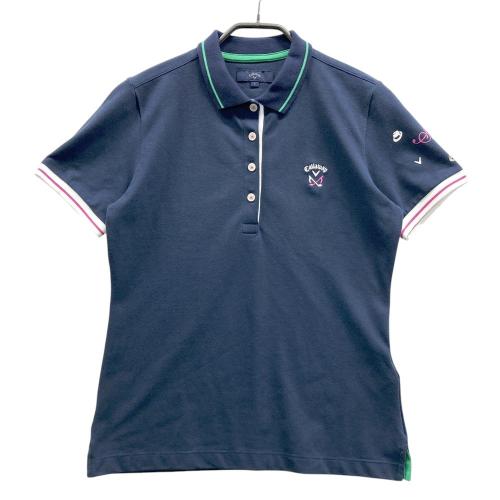 CALLAWAY キャロウェイ 半袖ポロシャツ ネイビー系 サイズ：L ランク