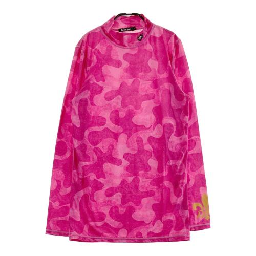 BIRDIE HUNT バーディーハント ハイネック 長袖Tシャツ カモフラ 迷彩