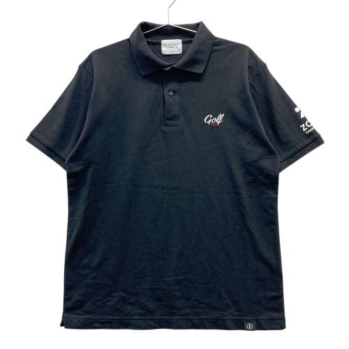 ELECTRIC エレクトリック ゴルフ 半袖 ポロシャツ L ブラック メンズ Electric エレクトリック ポロシャツ メンズ ワンポイント