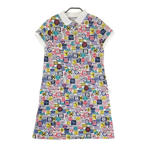 JACK BUNNY ジャックバニー ×MARVEL COMICS 半袖ワンピース 総柄