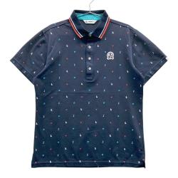 【希少】and per se トラックジャケット ゴルフウェア ネイビー ロゴ 希少】and per se トラックジャケット ゴルフウェア ネイビー