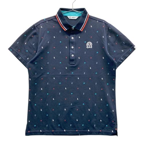 AND PER SE アンパスィ ニット セーター ネイビー系 サイズ：M