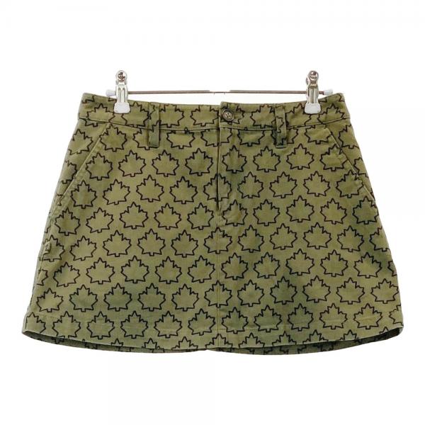 【美品】Jack Bunny!! スカート 1(M) インナー付 紺×緑チェック 未使用品 レディース ジャックバニー Jack Bunny!! スカート 1(M