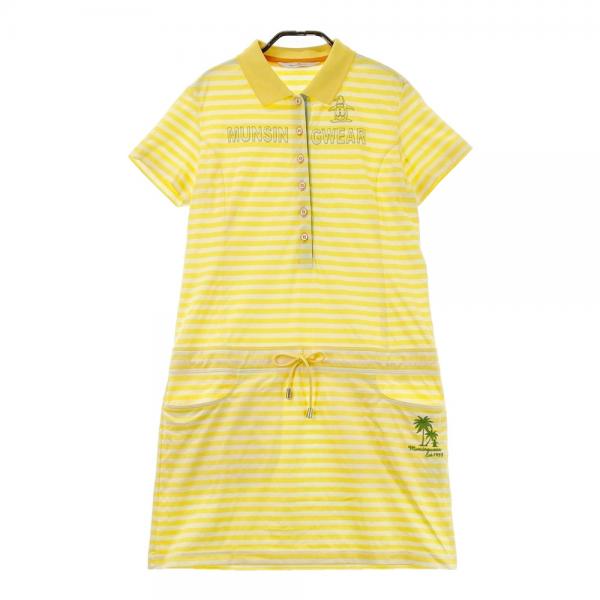 【24時間以内/匿名配送】未使用 マンシングウェア 半袖 ワンピース Mサイズ 24時間以内/匿名配送】未使用 マンシングウェア 半袖 ワンピース