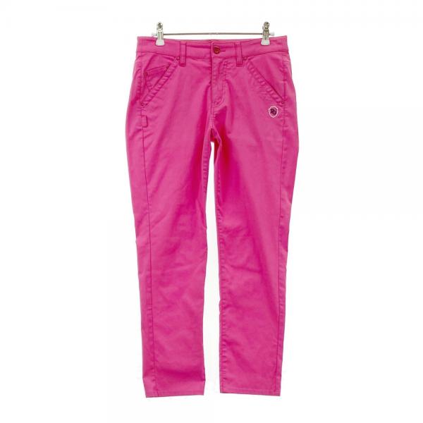 【未使用タグ付】パーリーゲイツ　ストレッチ起毛　コラージュ柄　フルジップフーディ PGG】【直営店舗&公式オンライン限定】Nyストレッチラチネコンビ