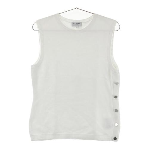 LANVIN SPORT ランバン スポール Vネック ニットベスト ブルー系