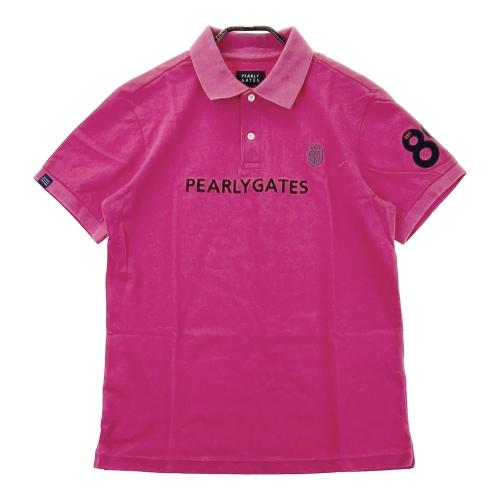 新品未使用　PEARLY GATES ポロシャツ ピンク PEARLY GATES パーリーゲイツ 半袖ポロシャツ ピンク系 0 ゴルフウェア