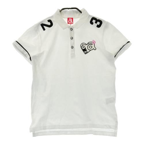 archivio ポロシャツ38サイズ 新品未使用 ARCHIVIO アルチビオ 半袖ポロシャツ ホワイト系 サイズ：38 ランク：B