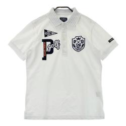 【未使用】パーリーゲイツ　ポロシャツ　白サイズ4（L〜LL） 中古 メンズ パーリーゲイツ PEARLY GATES 半袖ポロシャツ 4(M