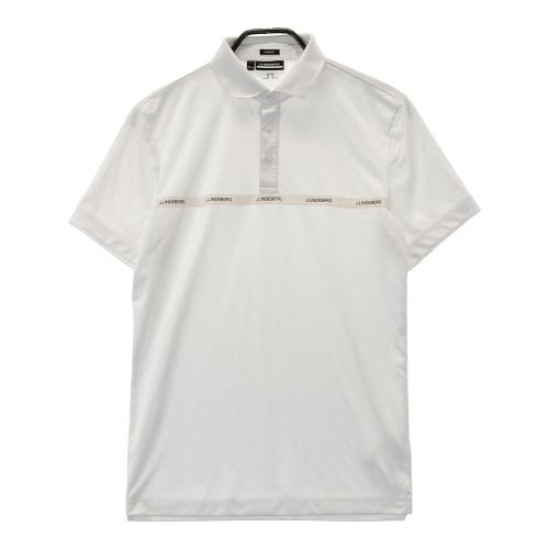 J.LINDEBERG ジェイリンドバーグ 半袖ポロシャツ ホワイト系 サイズ：S