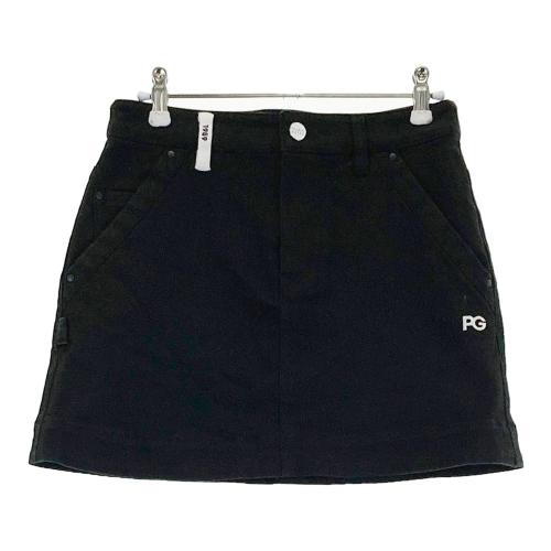 【中古】PEARLY GATES パーリーゲイツ スカート ブラック サイズ0 PEARLY GATES パーリーゲイツ ストレッチスカート ブラック系 サイズ